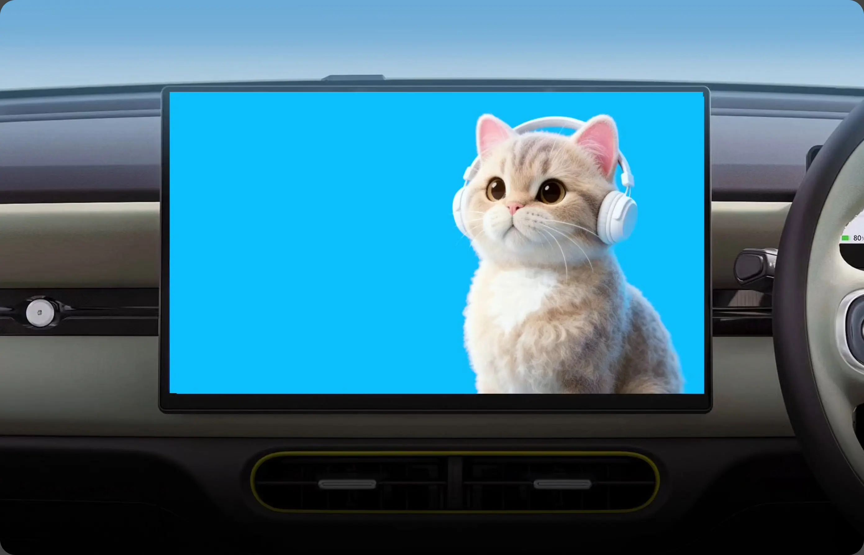 Fuzion Chery Q Infotainment